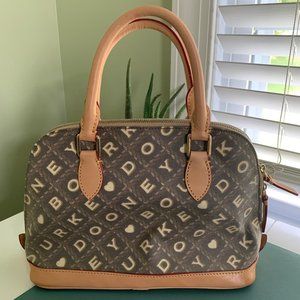 Dooney & Bourke Crossword Letters, Small Lara Bag